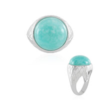 Amazonite Silver Ring
