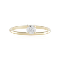 9K IF (G) Diamond Gold Ring (de Melo)