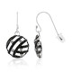 Zircon Silver Earrings