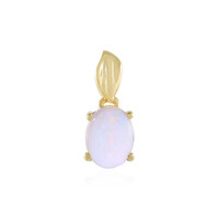 Australian Opal Silver Pendant