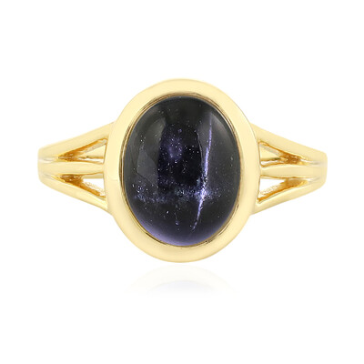 Indian star diopside Silver Ring