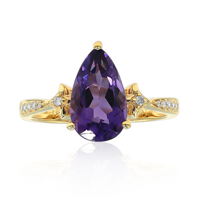 14K Amethyst Gold Ring
