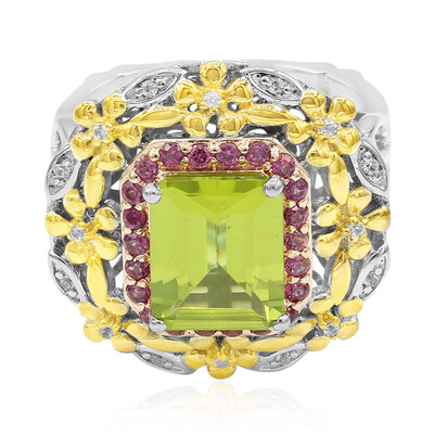 Peridot Silver Ring (Dallas Prince Designs)