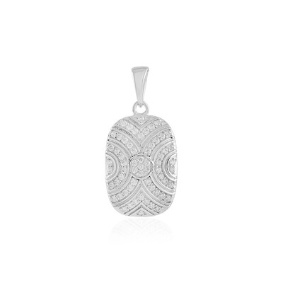 Zircon Silver Pendant