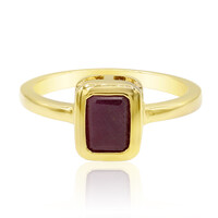 Ruby Silver Ring