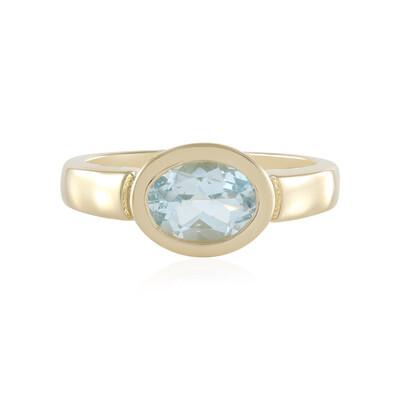 Sky Blue Topaz Silver Ring