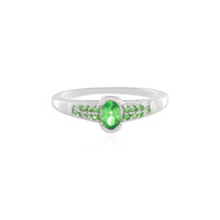 Tsavorite Silver Ring