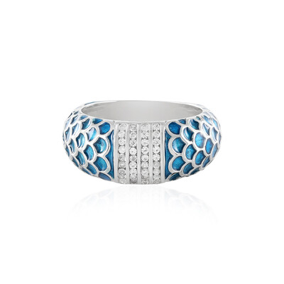 Zircon Silver Ring