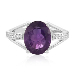 Amethyst Silver Ring