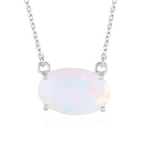 AAA Welo Opal Silver Necklace (de Melo)