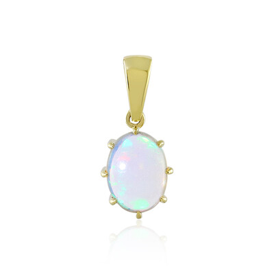 9K Welo Opal Gold Pendant