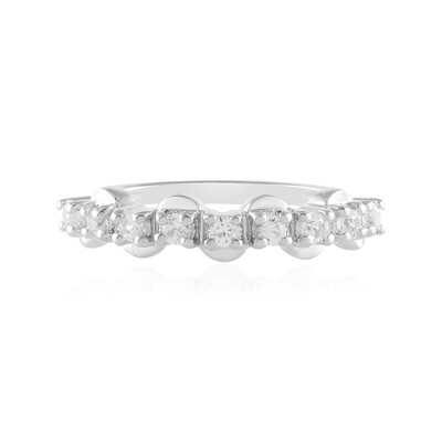 Zircon Silver Ring
