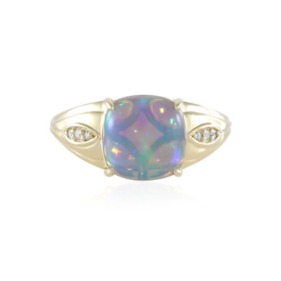 9K AAA Welo Opal Gold Ring (de Melo)
