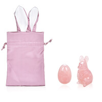 Figure with Rose Quartz