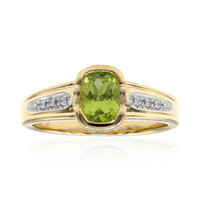 9K Arizona Peridot Gold Ring (Amanda Adkins)