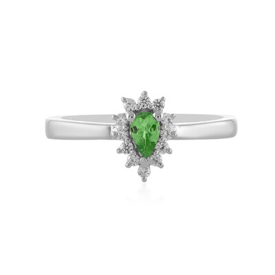 Tsavorite Silver Ring