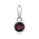 Mozambique Garnet Silver Pendant