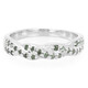 Fancy Diamond Silver Ring