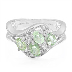 Paraiba Tourmaline Silver Ring