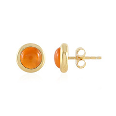 Carnelian Silver Earrings