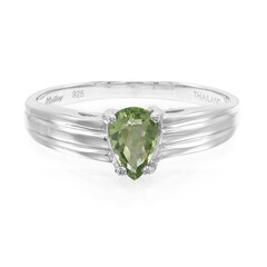 Paraiba Tourmaline Silver Ring