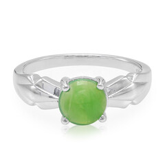 Imperial Chrysoprase Silver Ring