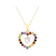 White Topaz Silver Necklace