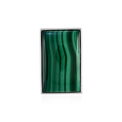Malachite Silver Pendant