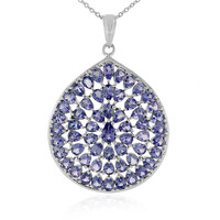 Tanzanite Silver Necklace