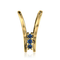 9K Hauynite Gold Pendant