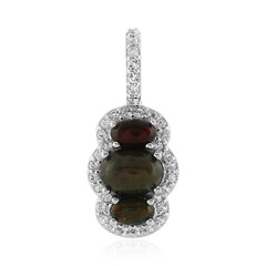 Mezezo Opal Silver Pendant