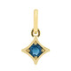 9K Hauynite Gold Pendant