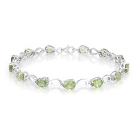 Russian Apatite Silver Bracelet