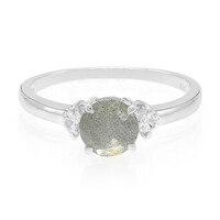 Romanian Spectrolite Silver Ring