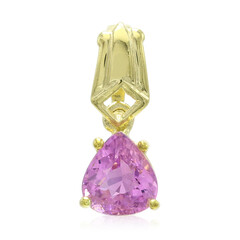 Pink Cuprian Tourmaline Silver Pendant