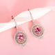 18K Pink Spinel Gold Earrings (CIRARI)