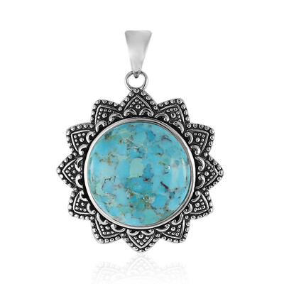 Turquoise Silver Pendant (Art of Nature)