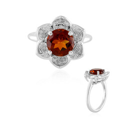 Madeira Citrine Silver Ring