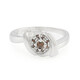 Fancy Diamond Silver Ring