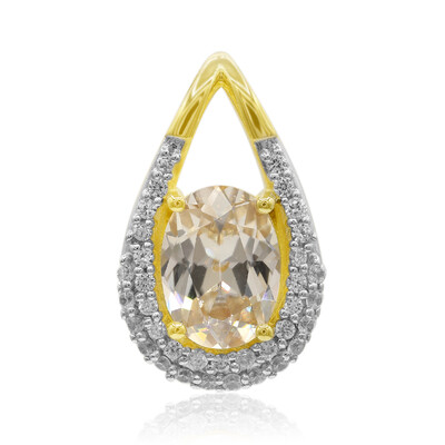 9K Hartsite Zircon Gold Pendant (Mark Tremonti)