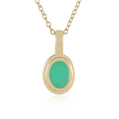 Socoto Emerald Silver Necklace