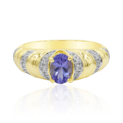 9K Tanzanite Gold Ring (de Melo)