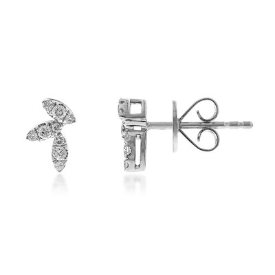 18K SI2 (H) Diamond Gold Earrings (CIRARI)