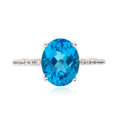 Marambaia Topaz Silver Ring