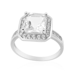 Danburite Silver Ring