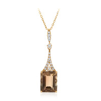 14K Sunstone Gold Necklace (CIRARI)
