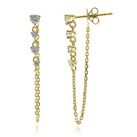 14K I1 (H) Diamond Gold Earrings (CIRARI)