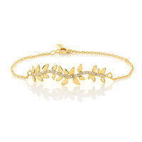 Zircon Silver Bracelet