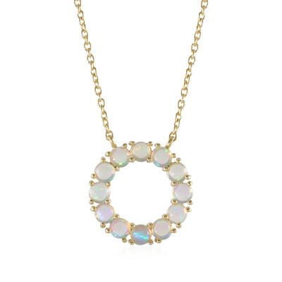 Welo Opal Silver Necklace
