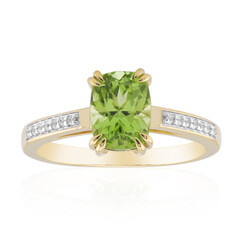 9K Wagogo Peridot Gold Ring